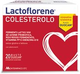 Montefarmaco Otc Lactoflorene Colesterolo Integratore Alimentare 20 Buste Duocam