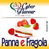 Panna e Fragola Cyber Flavour Aroma Concentrato 10ml