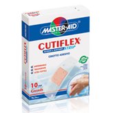 Master-Aid® Cutiflex® Strip Waterproof Cerotti Resistenti All'Acqua Misura Media 78x20mm 10 Pezzi