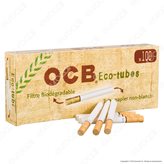 Ocb Tubetti con Filtro Biodegradabili - Box da 100 Sigarette Vuote