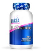 Haya Labs - L-Glutamine 500mg - 100caps - L-Glutamine