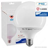V-Tac PRO VT-242 Lampadina LED E27 22W Globo G120 Chip Samsung - SKU 20021 / 20022 / 20023 - Colore : Bianco Caldo