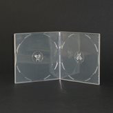 Custodia PPCase Doppia Slim 5.2mm Super Clear per DVD o CD - 555301Q
