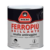 FERROPIU' BRILLANTE - Colore Smalto : 178 - Rosso Italia, Confezione : 2,5lt.