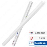 V-Tac PRO VT-065 Tubo LED T5 Chip Samsung Plafoniera Raccordabile 7W Lampadina 60cm - SKU 692 / 693 / 694 - Colore : Bianco Naturale
