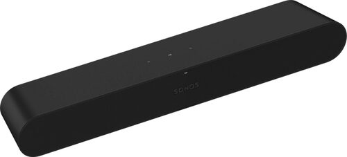 Sonos Ray Black Soundbar Wi-Fi AirPlay 2 Multiroom Ingresso Ottico