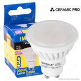 Imperia Ceramic Pro Lampadina LED GU10 9W Faretto Spotlight 100° - mod. 209233