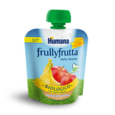 Humana Frullyfrutta Mela Banana Frutta Frullata Biologica 90g