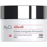 MyCli Alfacall Crema Viso Notte Levigante rinnovatrice Antiage 50ml