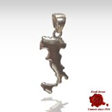 Italy Boot Charm Silver