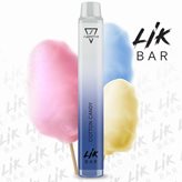 Lik Bar Cotton Candy Suprem-e Pod Mod Usa e Getta - 600 Puffs (Nicotina: 0 mg/ml - Capacità: 2 ml)