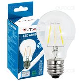V-Tac VT-1885 Lampadina LED E27 4W Bulb A60 Filamento