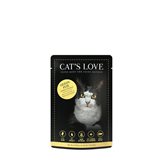 CAT'S LOVE - POLLO CON OLIO DI LINO E ORTICA