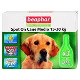 Beaphar protezione naturale spot on cane medio 15-30 kg