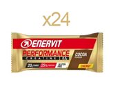 Enervit Sport Competition Bar 24 Barrette 24x40 g Cacao - Barrette energetiche senza glutine