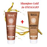 INSTABOOST Maschera Ristrutturante Colorata: Hazelnuts For You 200ml + Shampoo Gold in OMAGGIO