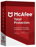McAfee Total Protection 2023 (Installabile su: 3 Dispositivi - Durata: 1 Anno - Sistema Operativo: Windows / MacOS / Android / iOS)