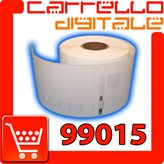 Etichette Compatibili con Dymo 99015 Bixolon Seiko 1 Rotolo