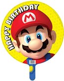 Palloncino a elio giallo Super Mario
