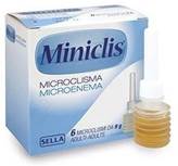 Miniclis Sella 6 Microclismi Da 9g