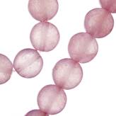 Quarzo Rosa - Filo di sfere lisce da 14mm
