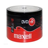 Maxell 50 DVD-R 4,7GB 16X 120 Min. Shrink - 275732.40.IN