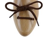 Lacci scarpe tondi da 120 cm in cotone marrone per scarponi - Taglia : 120cm, Colore : MARRONE