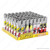 Clipper Large Fantasia Little Graffiter - Box da 48 Accendini