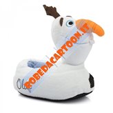 Pantofole peluche Disney Frozen Olaf 3D - Misura scarpe : 27