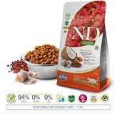 Farmina n&d quinoa gatto skin&coat aringhe 1,5 kg