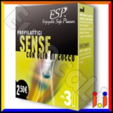 Preservativi ESP Sense (3 pezzi).