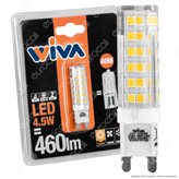 Wiva Lampadina LED G9 4,5W Bulb - Colore : Bianco Caldo