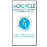 Acronelle - Integratore alimentare a base di fermenti lattici - 30 capsule