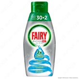 Fairy Platinum Gel detersivo per Lavastoviglie Brezza Marina 32 lavaggi - Flacone da 650ml