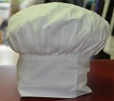 Cappello cuoco modello Classico - COLORE : Bianco