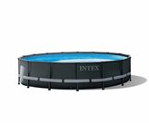 INTEX piscina ULTRA XTR FRAME rotonda cm 488x122h con pompa a sabbia