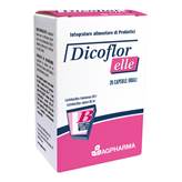 Dicoflor Elle 28 Capsule - Integratore alimentare di probiotici per la flora batterica intestinale della donna