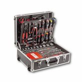 Tool trolley with assortment for maintenance (181 pcs.) - Weight Kg : 11// LxPxH mm : 460x370x200