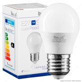 Ideal Lux Lampadina LED E27 7W MiniGlobo G45 - Colore : Bianco Naturale