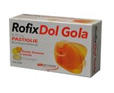 RofixDol Gola Flurbiprofene Limone Miele Dispositivo Medico 16 Pastiglie