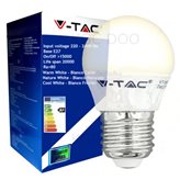 LAMPADINA LED V-Tac 4W E27 G45 BULB MINI GLOBO VT-1830 - 4160 Bianco Caldo