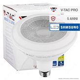 V-Tac PRO VT-238 Lampadina LED E27 14W Bulb Par Lamp PAR38 Chip Samsung - SKU 150 / 151 - Colore : Bianco Caldo
