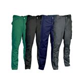 Pantaloni da Lavoro Multitasche Cofra Tozeur 100% Cotone V321-0-02 - Colore : Antracite- Taglia : L