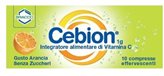 Cebion Effervescente Vitamina C Senza Zucchero 10 compresse