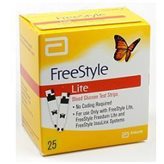 Freestyle Lite - Strisce Reattive Per La Misurazione Della Glicemia 25 Pezzi