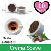 10 Capsule Caffè Crema Soave Tre Venezie - Compatibili Lavazza Espresso Point