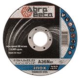 Dischi abrasivi da Taglio INOX Abra Beta A36N Silver - Spessore (mm) : 1