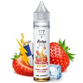 Fine Stock - Strawberry Energy Flavour Bar Suprem-e Aroma Mini Shot 10ml Fragola Energy Drink Ghiaccio