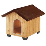 Ferplast domus medium cuccia per cani in legno