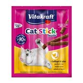 Vitakraft Cat Stick Mini con Pollo e Fegato 18g